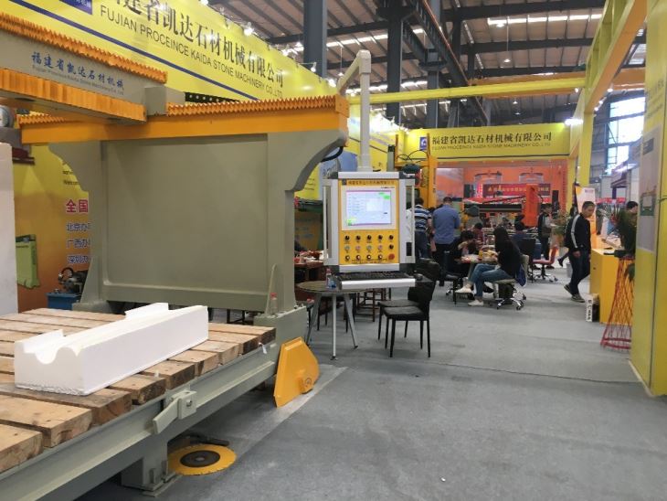 Marble Cutting And Polishing Machine With 5-axis